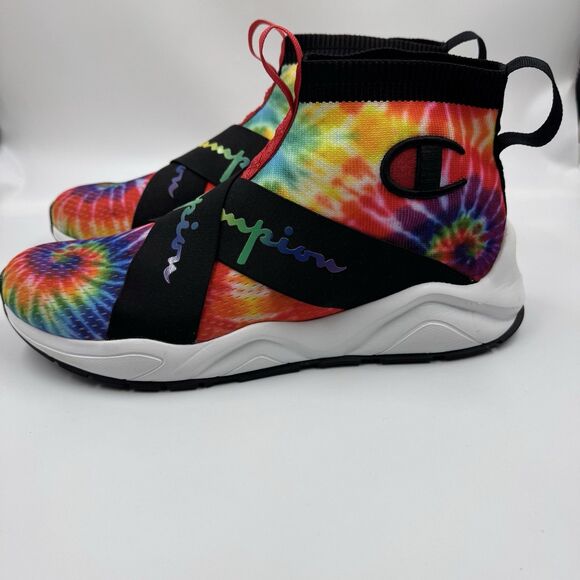 Champion Tie Dye Multicolor Rally Crossover Trainer Shoes Men\'s Size 11M main image 6